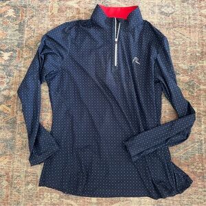 NWOT Rhoback Classic Quarter-Zip Pullover